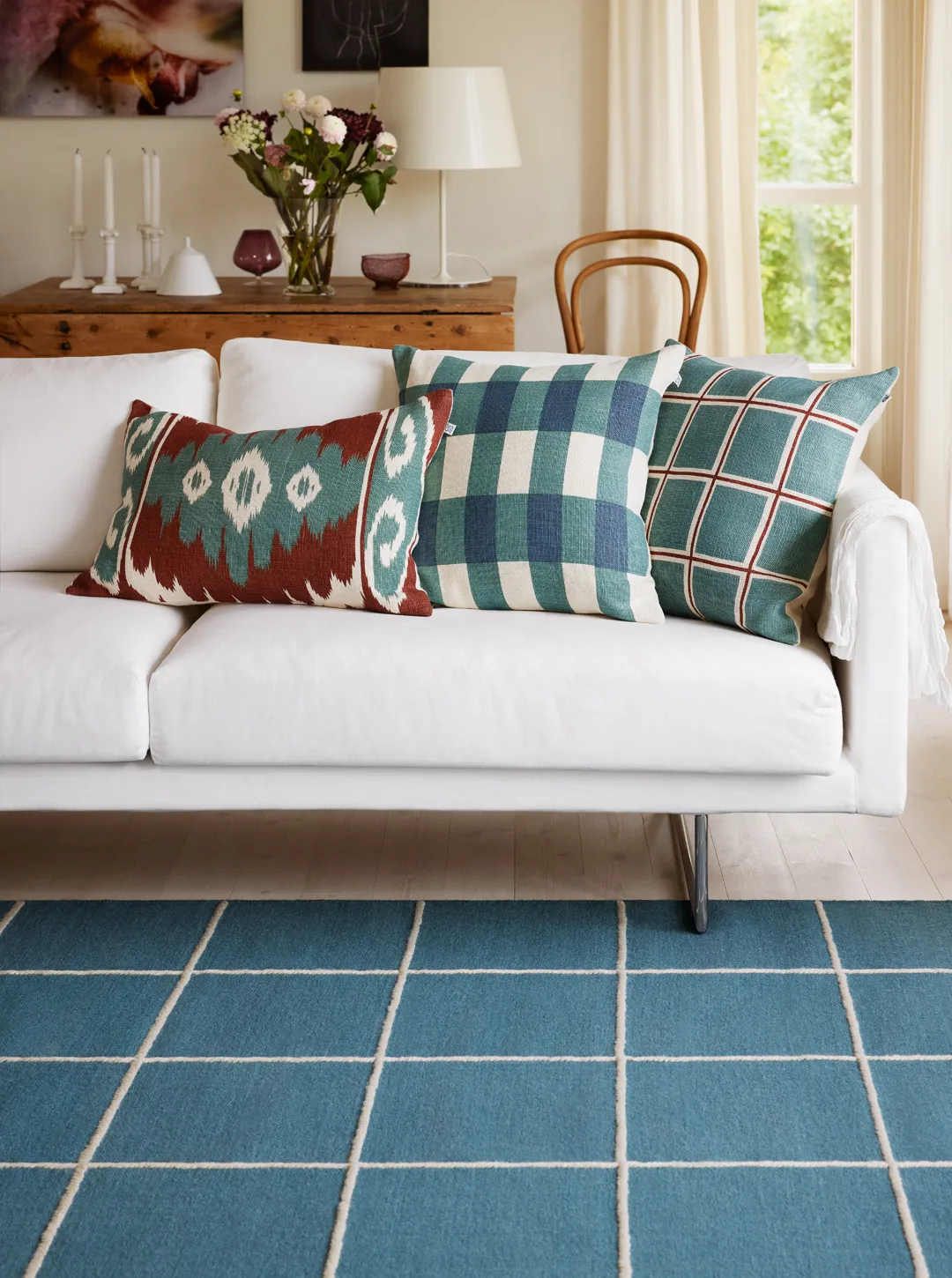 Dywan Milan, Heaven blue-off white, 180x270 cm Chhatwal & Jonsson