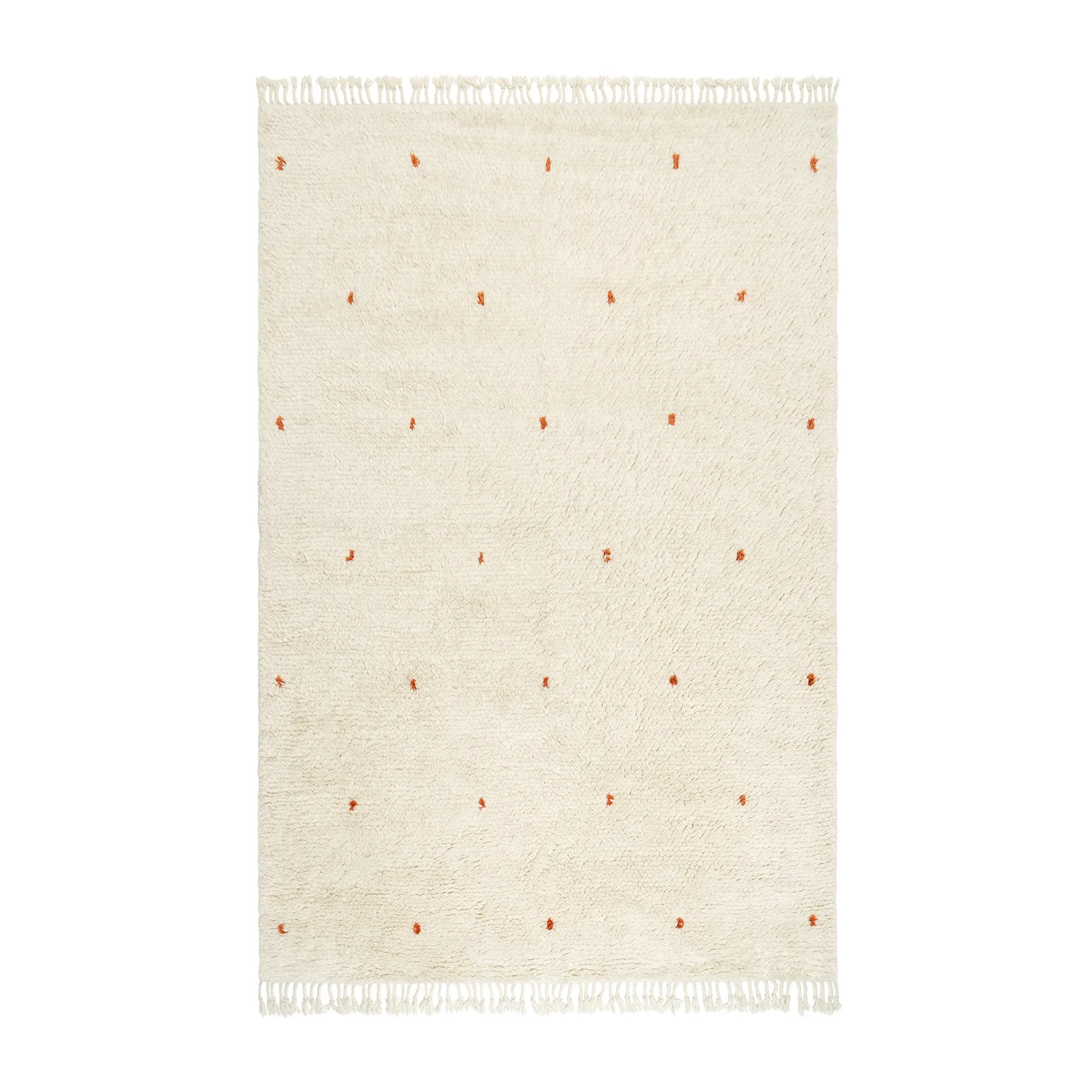 Dywan Ravi 177x266 cm, Off white-orange Chhatwal & Jonsson