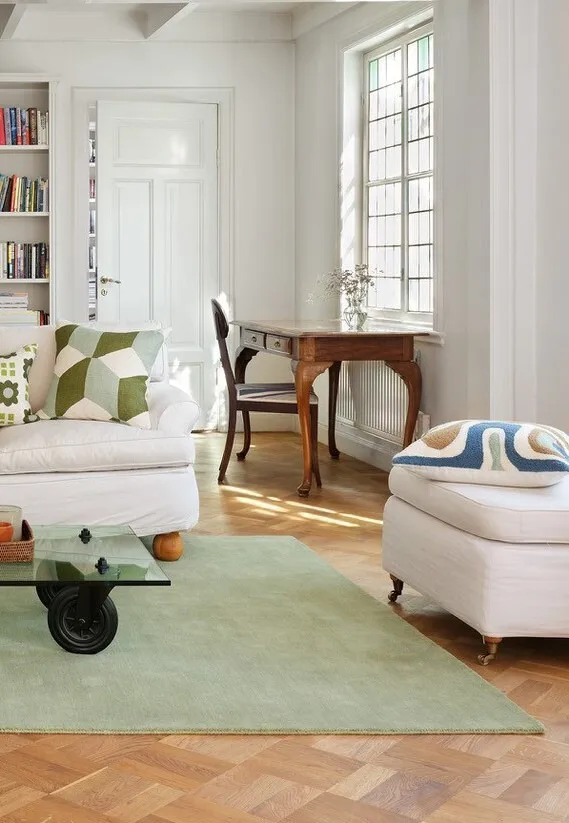 Dywan wełniany Sana, Sage, 250x350 cm Chhatwal & Jonsson