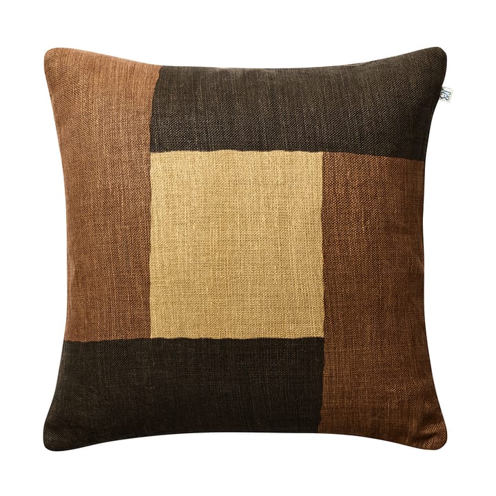 Halo poszewka na poduszkę 50x50 cm - Dark Brown-Taupe-Khaki - Chhatwal & Jonsson