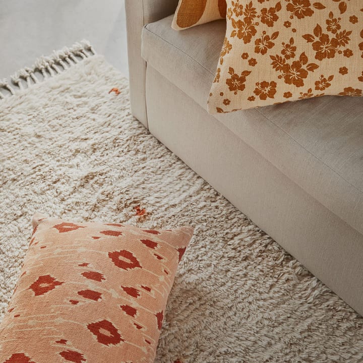 Ikat Goa poszewka na poduszkę, Light beige/rose/apricot-40 cm Chhatwal & Jonsson