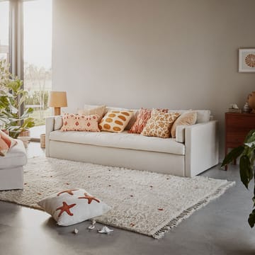 Ikat Goa poszewka na poduszkę - Light beige/rose/apricot-40 cm - Chhatwal & Jonsson