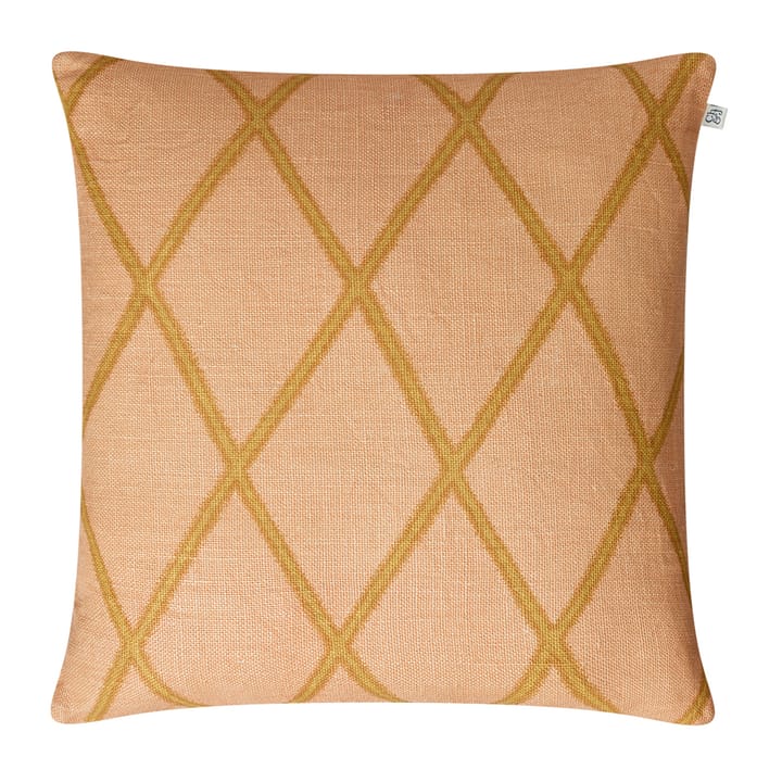 Ikat Orissa poszewka na poduszkę 50x50 cm - Rose-spicy yellow - Chhatwal & Jonsson