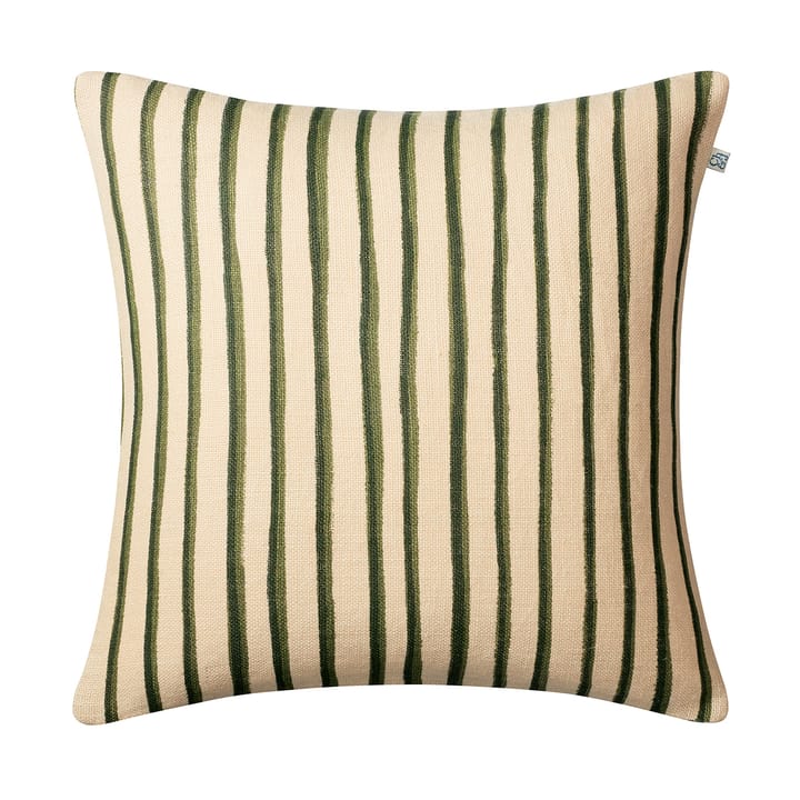 Jaipur Stripe poszewka na poduszkę 50x50 cm - Beige-green-green - Chhatwal & Jonsson