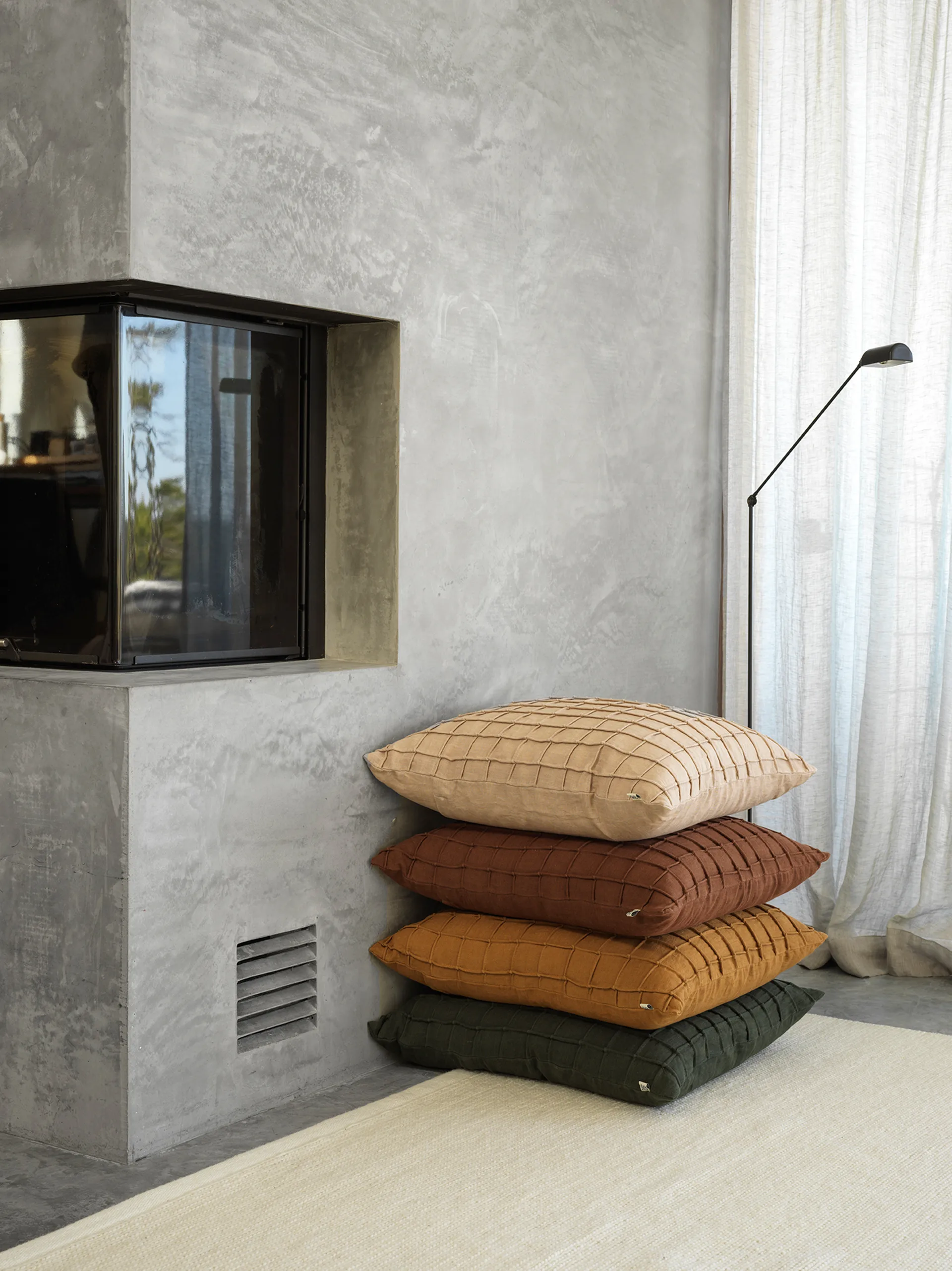 Jammu poszewka na poduszkę 50x50 cm, Cognac Chhatwal & Jonsson