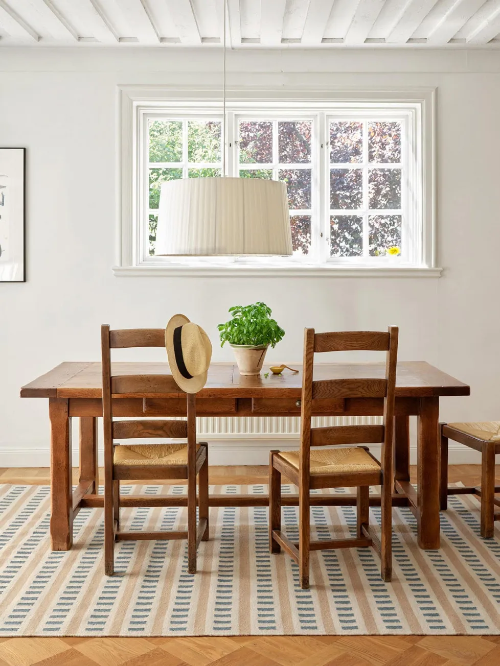 Ladakh dywan z wełny, Off white-l. beige-heaven blue, 230x320 cm Chhatwal & Jonsson