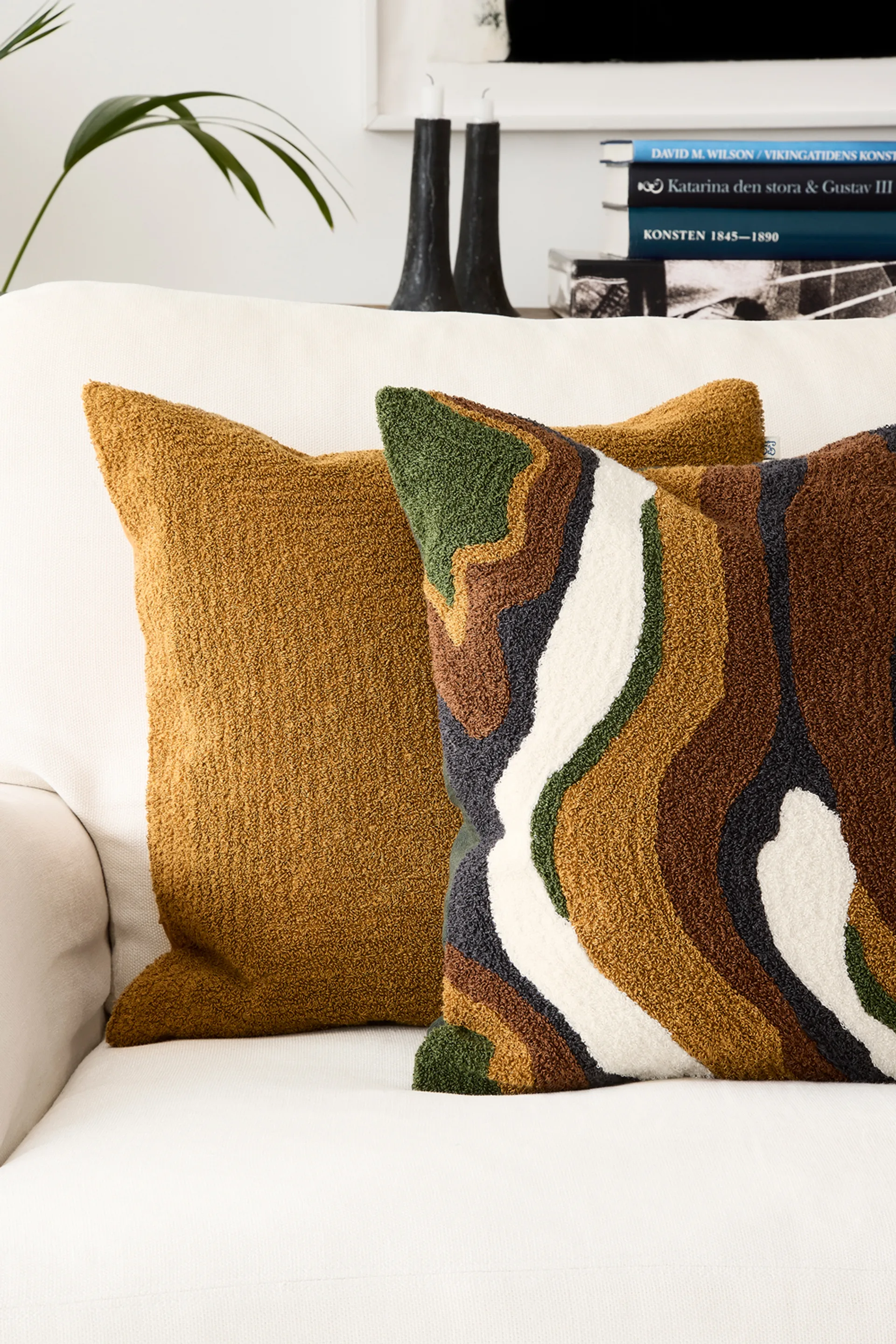 Mani poszewka na poduszkę 50x50 cm, Masala Yellow Chhatwal & Jonsson