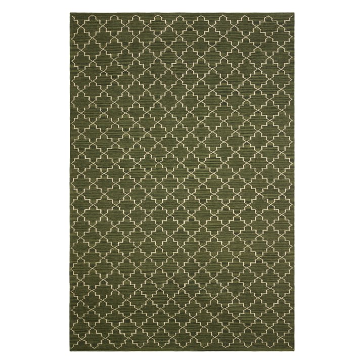 New Geometric dywan 180x272 cm - Green melange- off white - Chhatwal & Jonsson
