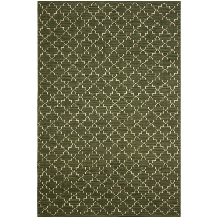 New Geometric dywan 234x323 cm - Green melange-off white - Chhatwal & Jonsson