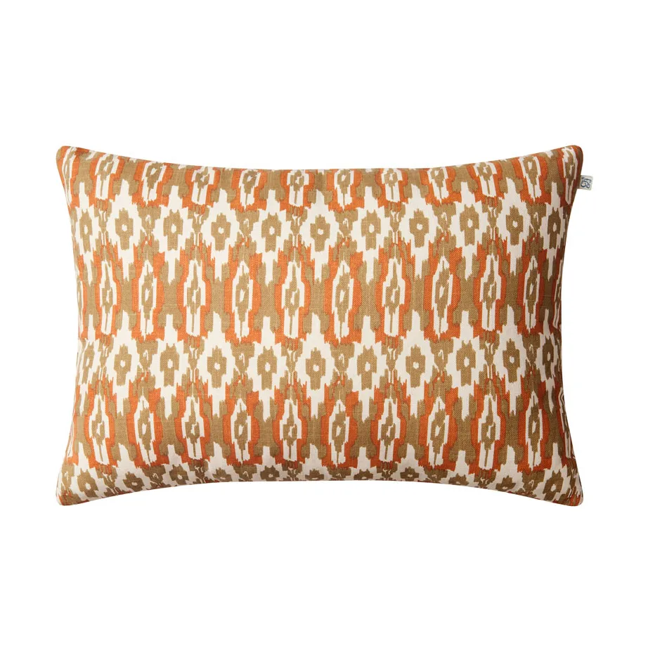 Poduszka Ikat Delhi Outdoor 40x60 cm, Beige-aprikosorange Chhatwal & Jonsson