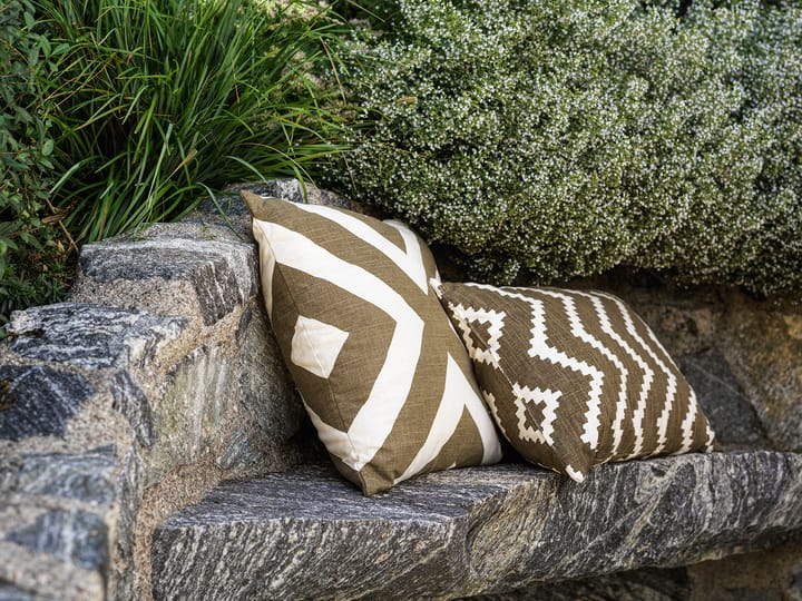 Poduszka Impal Outdoor, shitake/off white, 50 cm Chhatwal & Jonsson