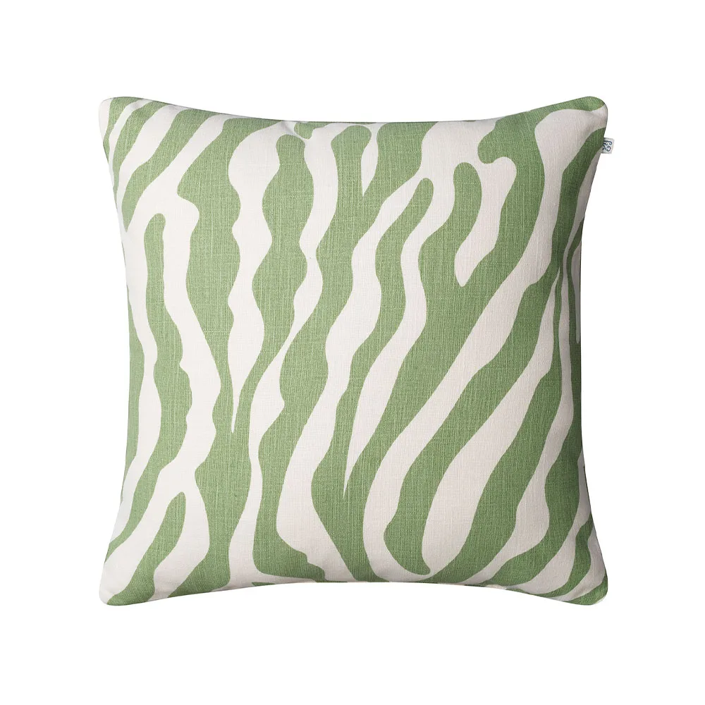 Poduszka Zebra Outdoor 50x50 cm, Sage/off white, 50 cm Chhatwal & Jonsson