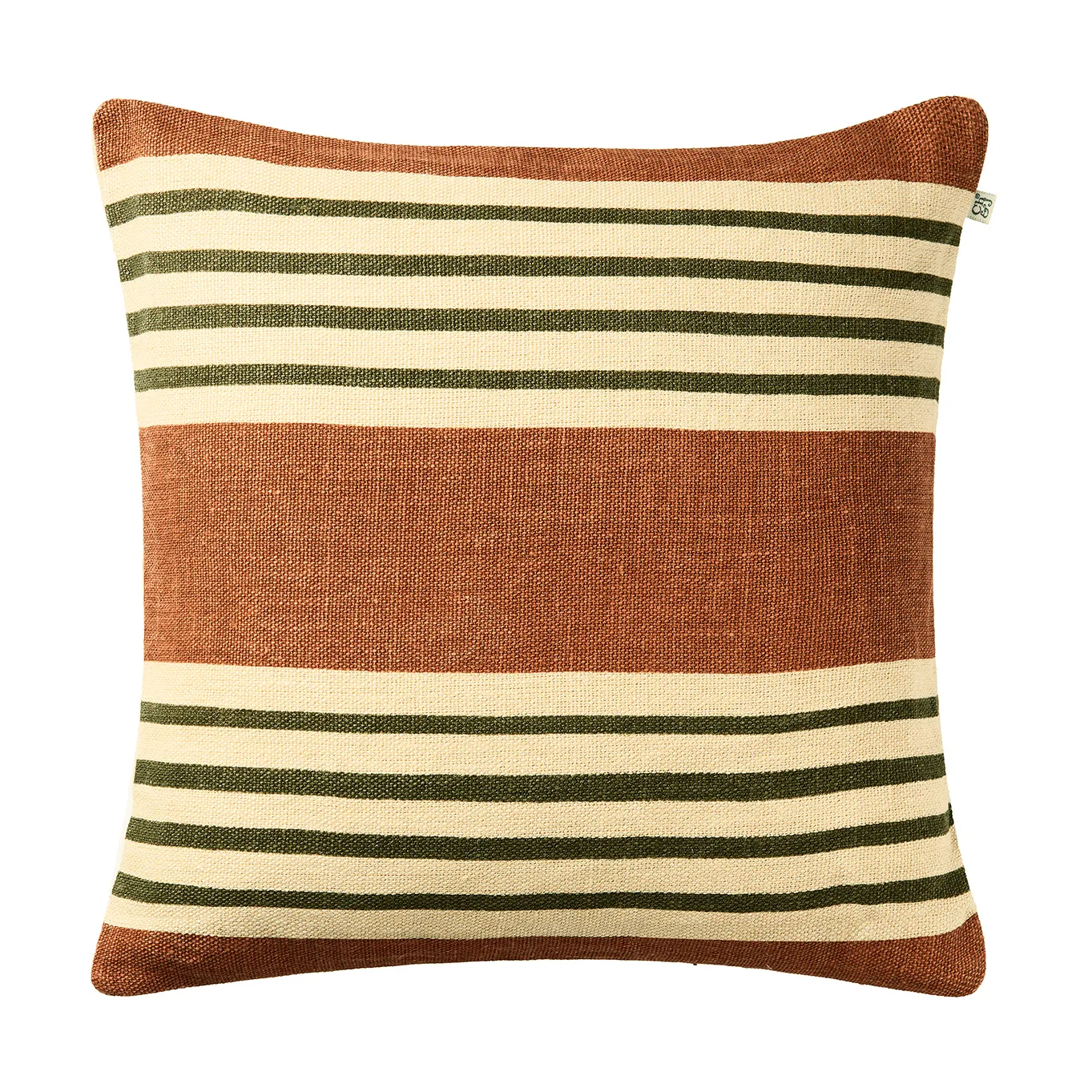 Poszewka na poduszkę Aria, Apricot orange-cactus green, 50x50 cm Chhatwal & Jonsson