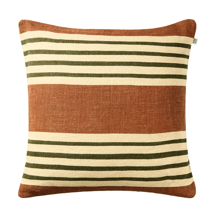 Poszewka na poduszkę Aria - Apricot orange-cactus green, 50x50 cm - Chhatwal & Jonsson