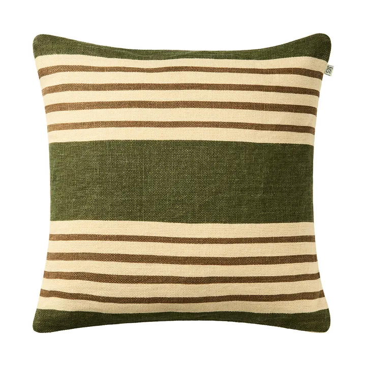 Poszewka na poduszkę Aria - Cactus green-taupe, 50x50 cm - Chhatwal & Jonsson