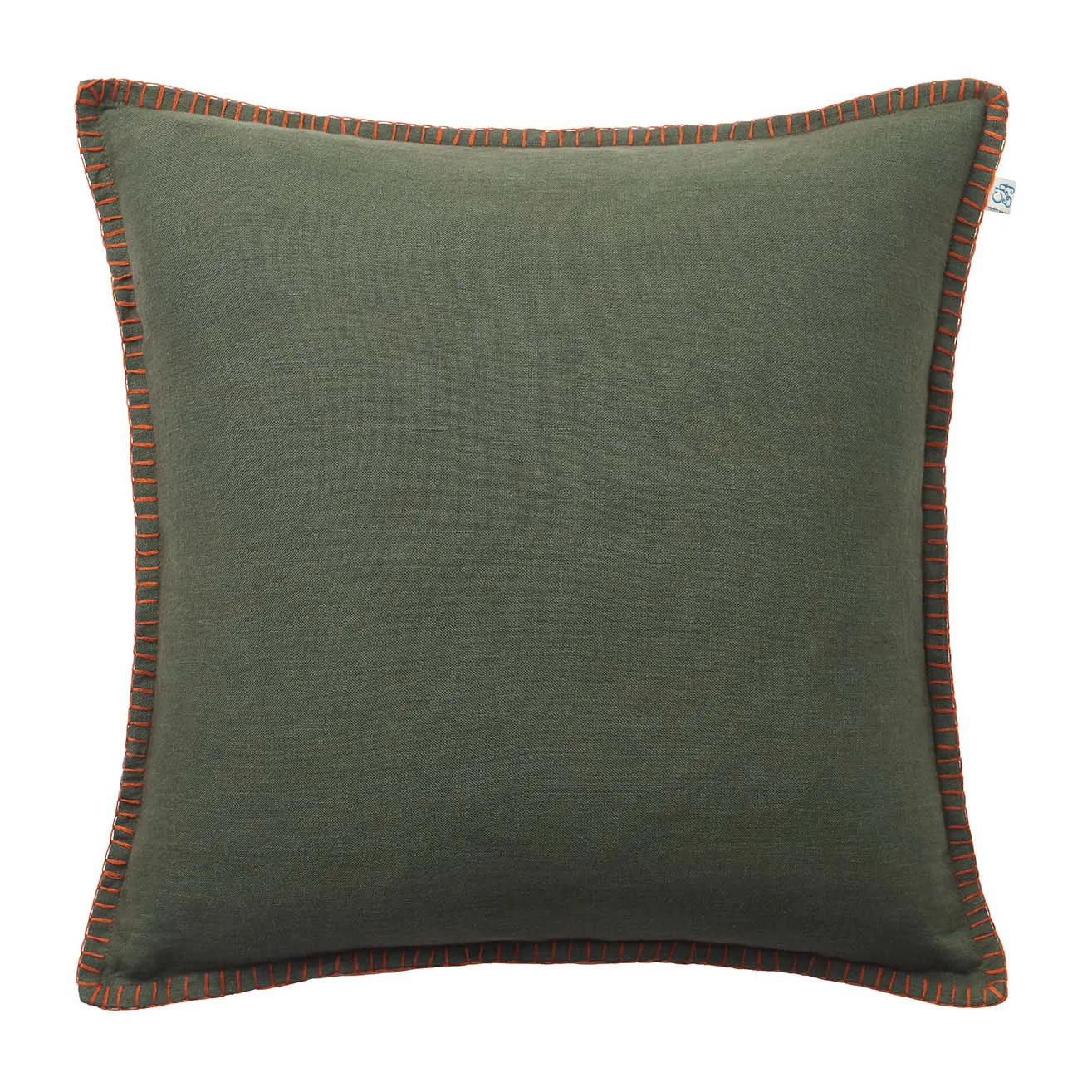 Poszewka na poduszkę Arun 50x50 cm , Forrest green- terracotta Chhatwal & Jonsson
