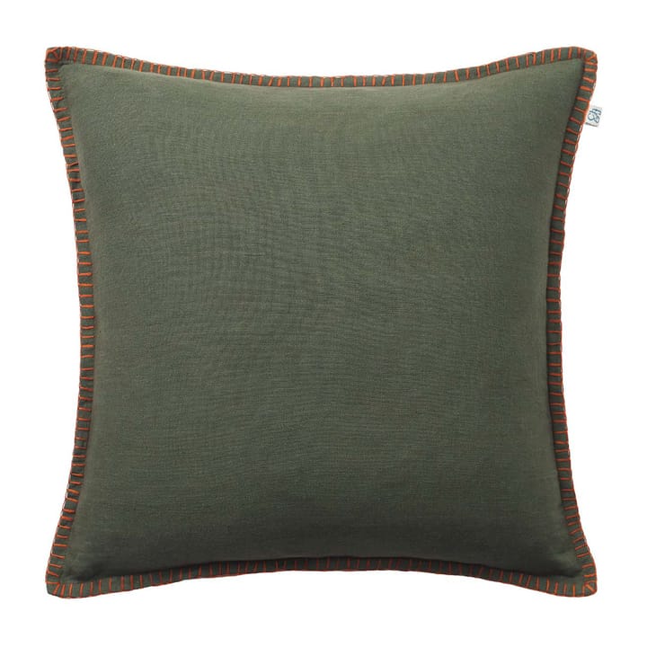 Poszewka na poduszkę Arun 50x50 cm  - Forrest green- terracotta - Chhatwal & Jonsson