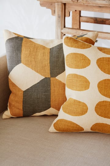 Poszewka na poduszkę Asim 50x50 cm - Light beige-spicy yellow - Chhatwal & Jonsson