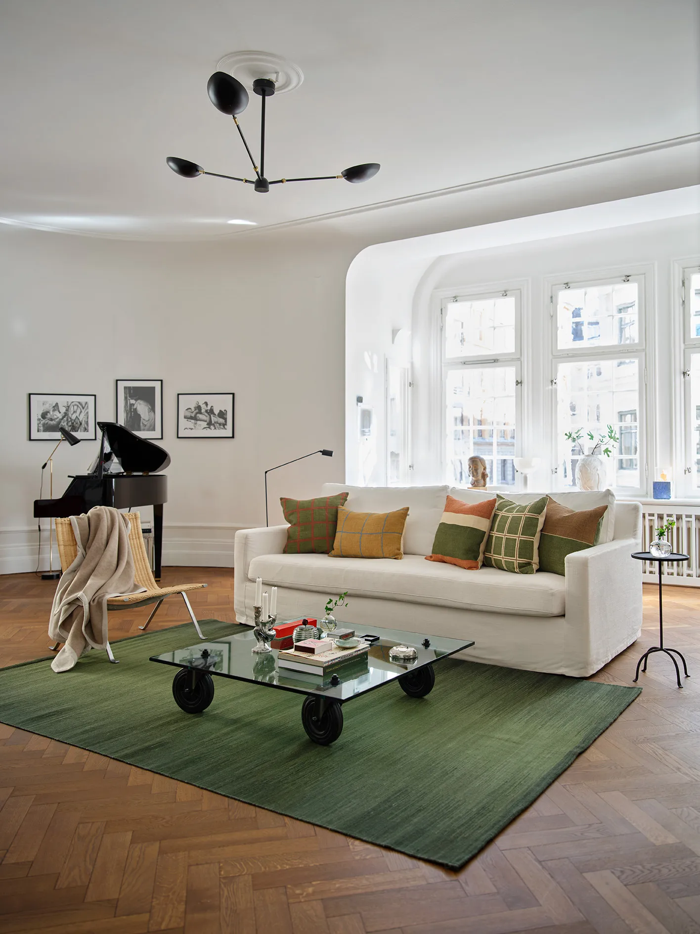 Poszewka na poduszkę Chakra 40x60 cm, Khaki-heaven blue Chhatwal & Jonsson