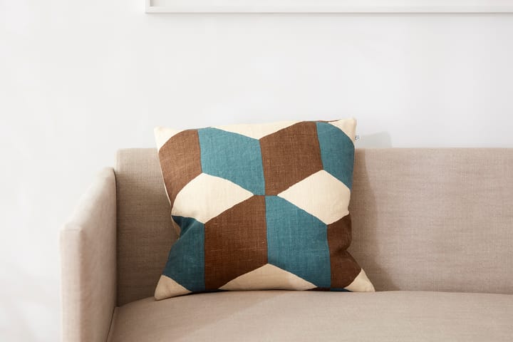 Poszewka na poduszkę Hawa 50x50 cm, Light beige-heaven blue-taupe Chhatwal & Jonsson
