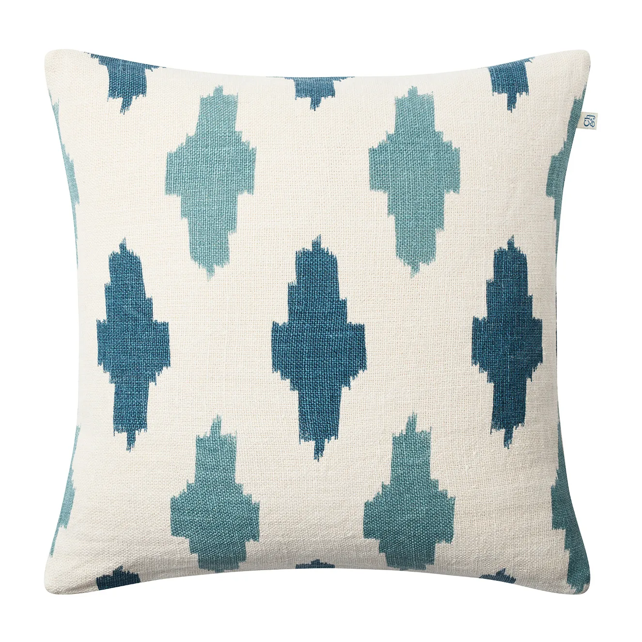 Poszewka na poduszkę Ikat Agra 50x50 cm, Heaven blue-palace blue Chhatwal & Jonsson