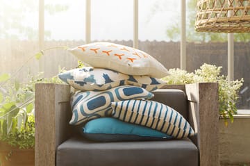 Poszewka na poduszkę Ikat Agra 50x50 cm - Heaven blue-palace blue - Chhatwal & Jonsson