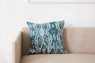 Poszewka na poduszkę Ikat Madras 50x50 cm - Pałacowy błękit - błękit nieba - Chhatwal & Jonsson