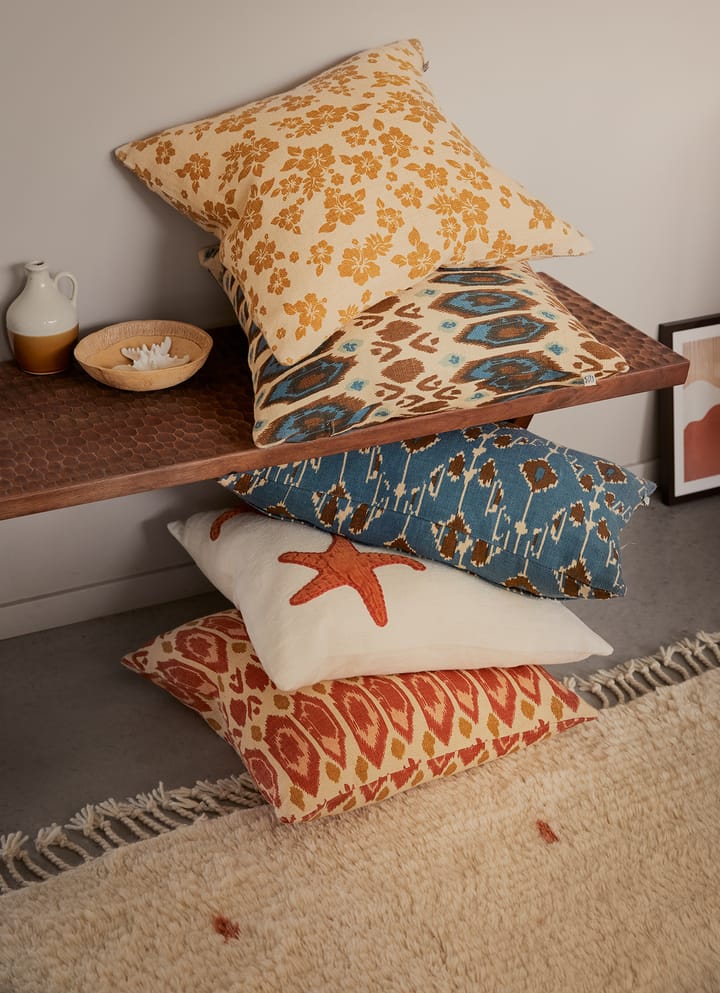 Poszewka na poduszkę Indu 50x50 cm, Light beige-spicy yellow Chhatwal & Jonsson