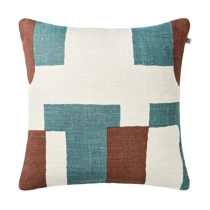 Poszewka na poduszkę Jay - Terracotta-heaven blue, 50x50 cm - Chhatwal & Jonsson