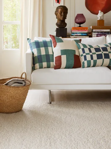 Poszewka na poduszkę Jay - Terracotta-heaven blue, 50x50 cm - Chhatwal & Jonsson