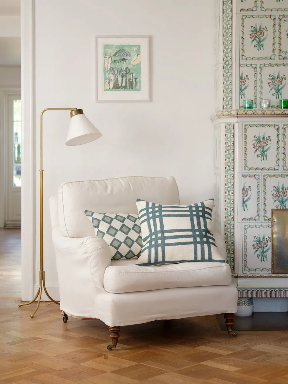 Poszewka na poduszkę Jodhpur 40x60 cm, Heaven blue-aqua Chhatwal & Jonsson