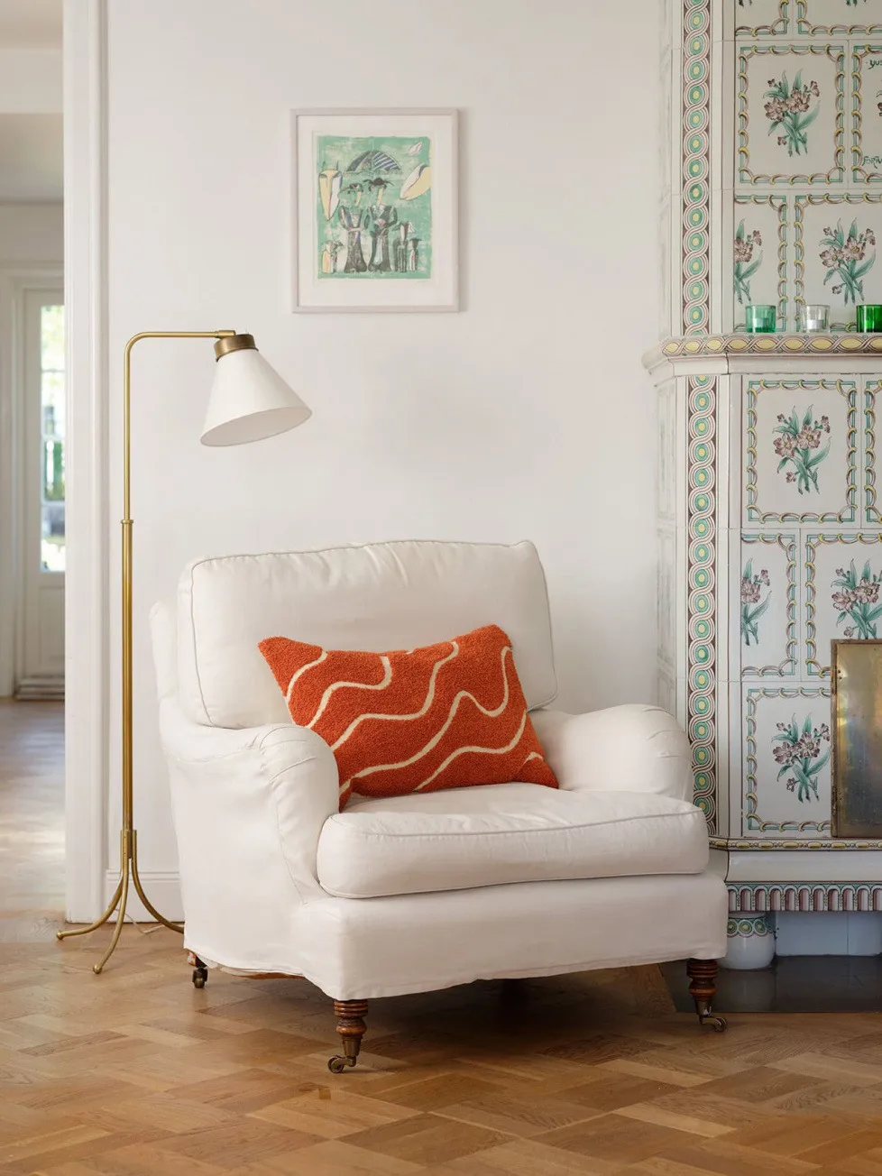 Poszewka na poduszkę Kashi 40x60 cm, Apricot orange Chhatwal & Jonsson