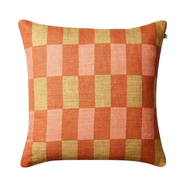 Poszewka na poduszkę Mahal - Apricot orange-khaki-rose, 50x50 cm - Chhatwal & Jonsson