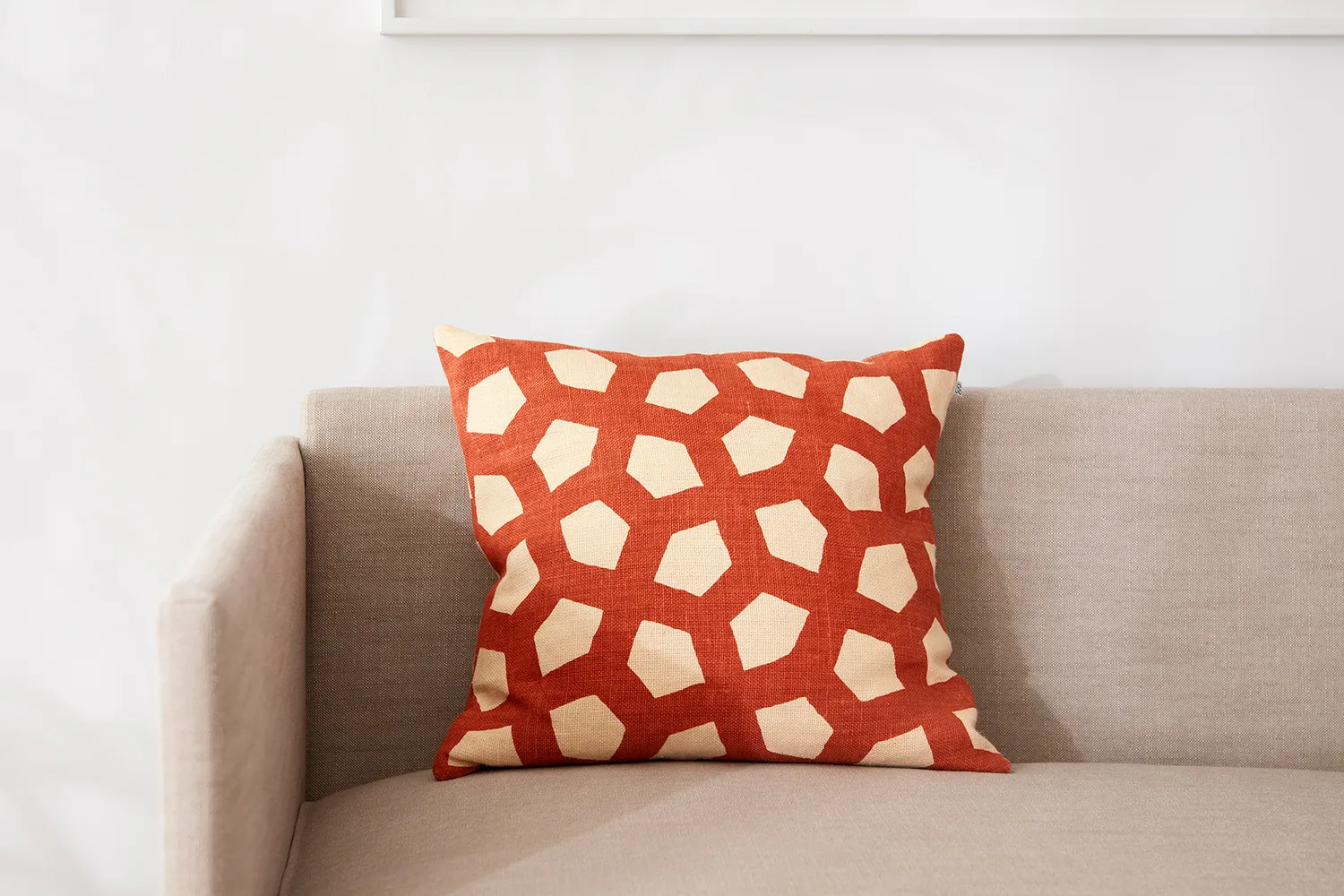 Poszewka na poduszkę Meera 50x50 cm, Light beige-apricot orange Chhatwal & Jonsson