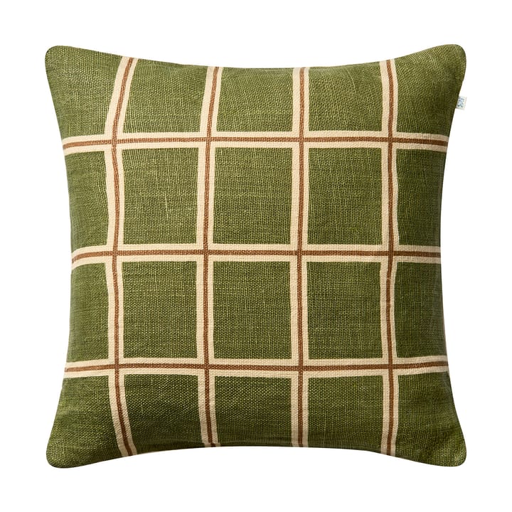 Poszewka na poduszkę Raha 50x50 cm - Cactus green-taupe - Chhatwal & Jonsson