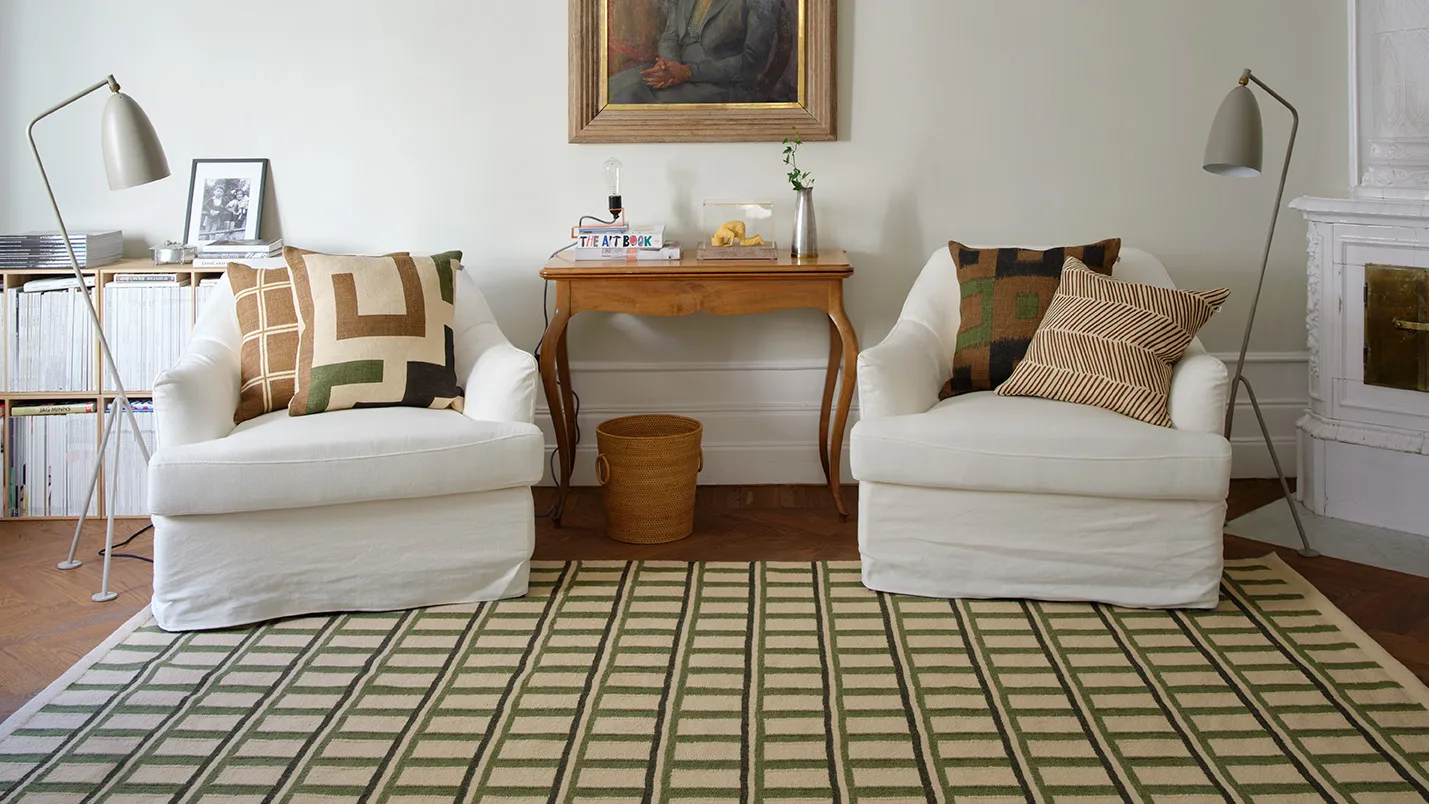 Poszewka na poduszkę Raha 50x50 cm, Taupe-masala yellow Chhatwal & Jonsson