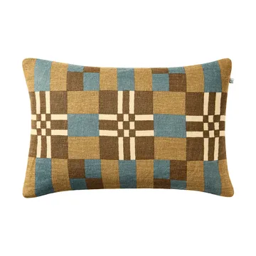 Poszewka na poduszkę Ravi - Khaki-Heaven Blue-Taupe, 40x60 cm - Chhatwal & Jonsson