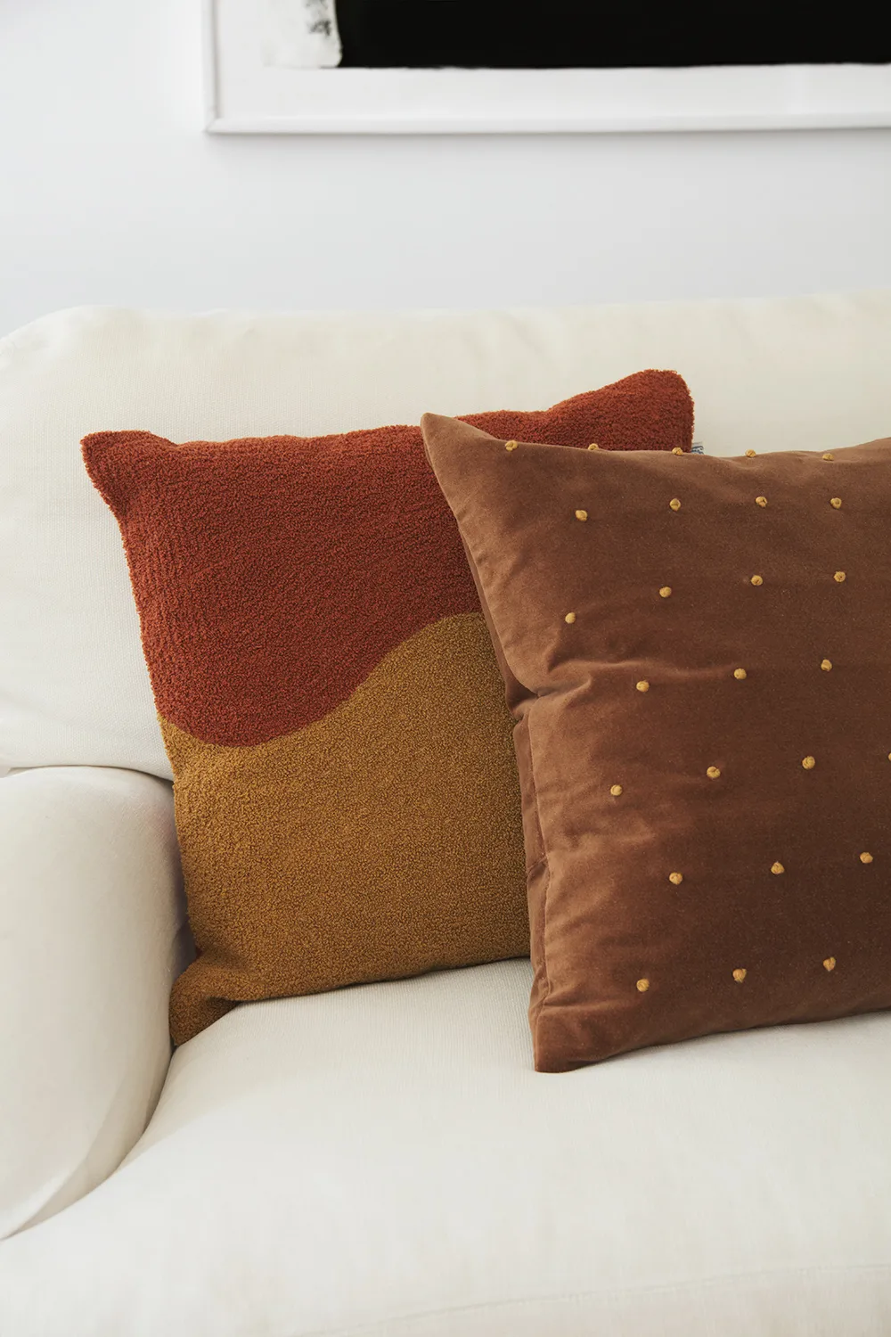 Poszewka na poduszkę Roma 50x50 cm, Cognac-masala yellow Chhatwal & Jonsson