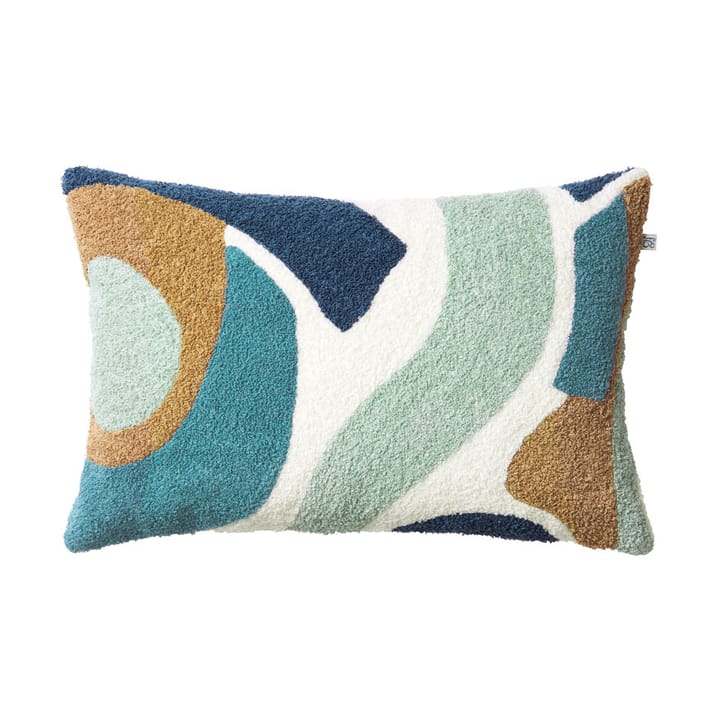 Poszewka na poduszkę Sanskriti 40x60 cm - Heaven blue-offwhite-sand-aqua - Chhatwal & Jonsson