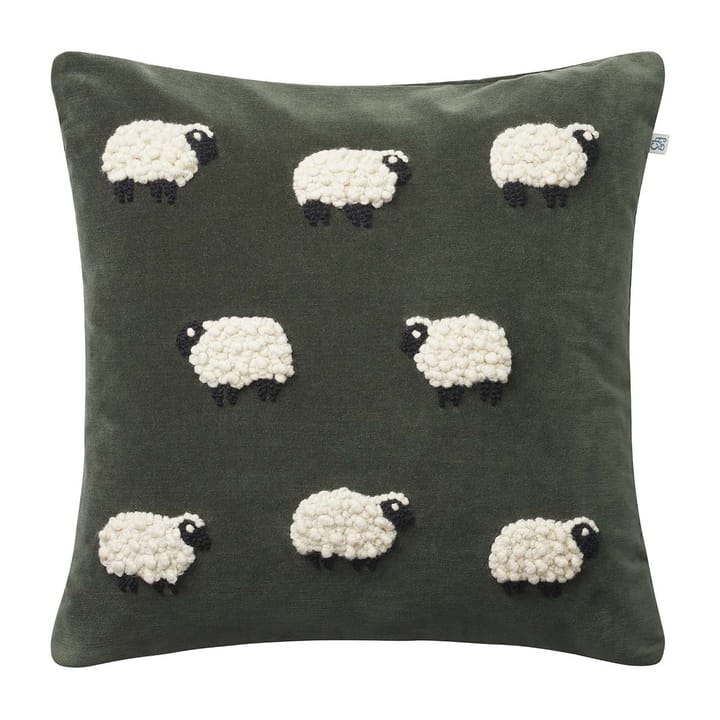 Poszewka na poduszkę Sheep 50x50 cm  - Forest green - Chhatwal & Jonsson