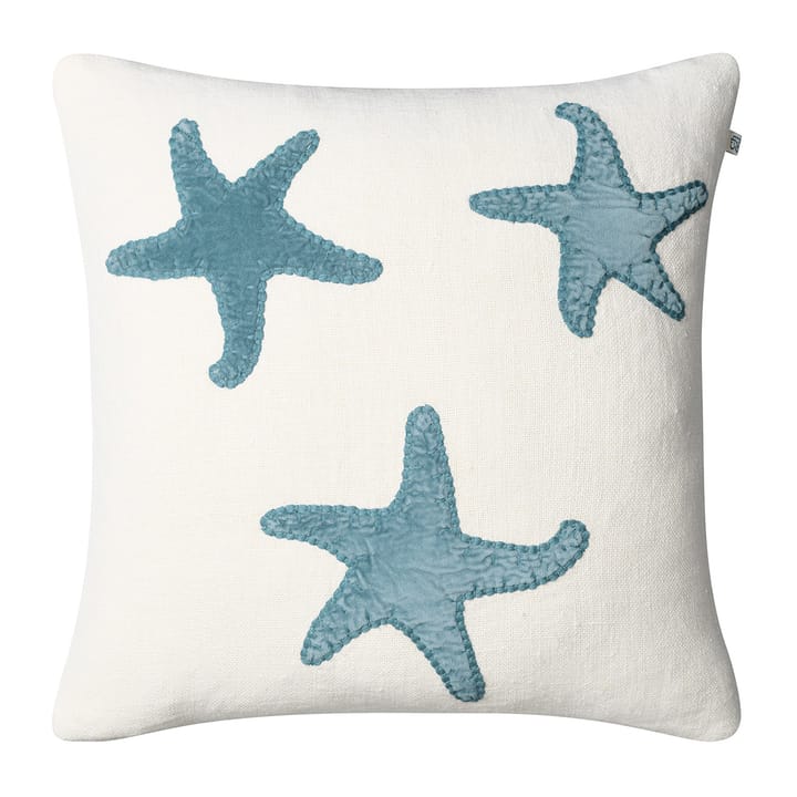 Poszewka na poduszkę Star Fish 50x50 cm - Off white-heaven blue - Chhatwal & Jonsson