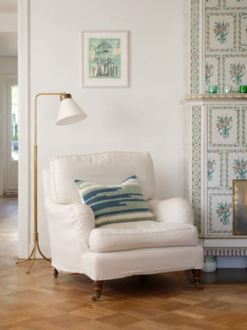 Poszewka na poduszkę Stripe Asis 40x60 cm - Heaven blue-aqua-off white - Chhatwal & Jonsson