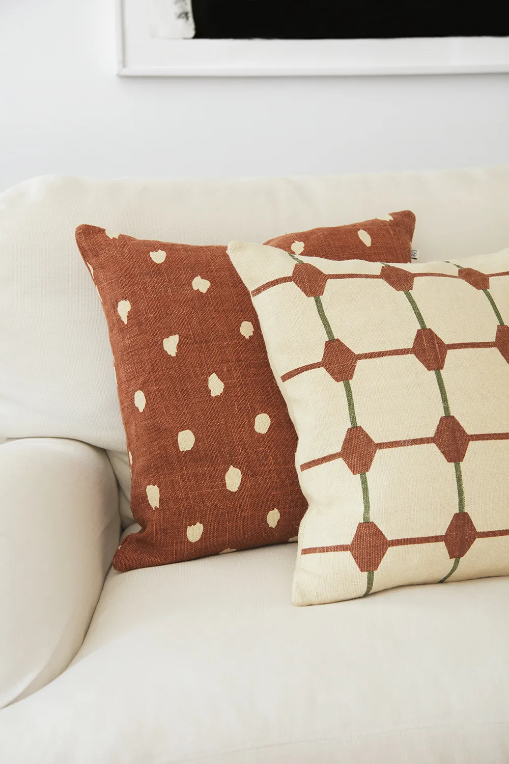 Poszewka na poduszkę Yash 50x50 cm, Terracotta base Chhatwal & Jonsson