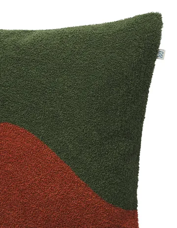 Poszewka na poduszkę Yogi 50x50 cm  - Forrest green- terracotta - Chhatwal & Jonsson