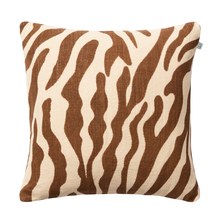 Poszewka na poduszkę Zebra 50x50 cm - Taupe - Chhatwal & Jonsson