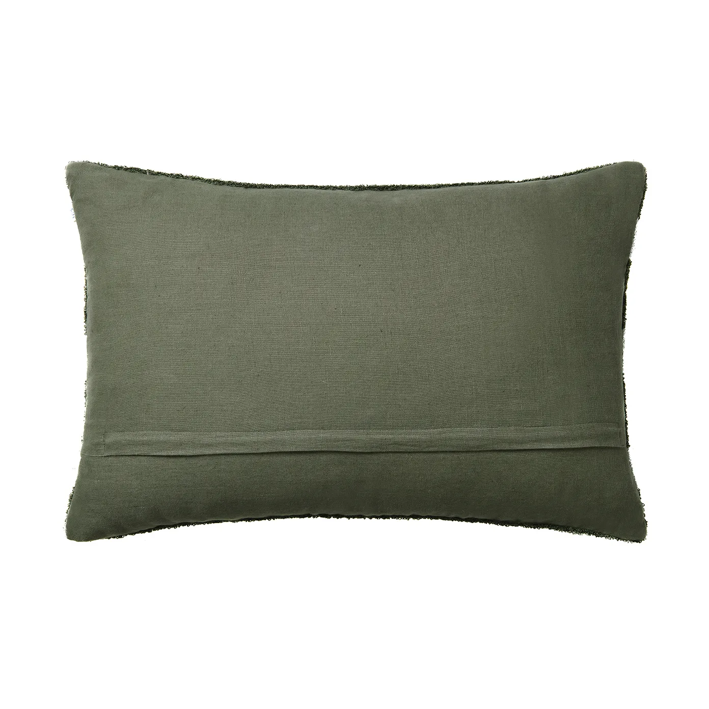 Stripe linen boucle poszewka na poduszkę 40x60 cm, Cactus green-aqua Chhatwal & Jonsson