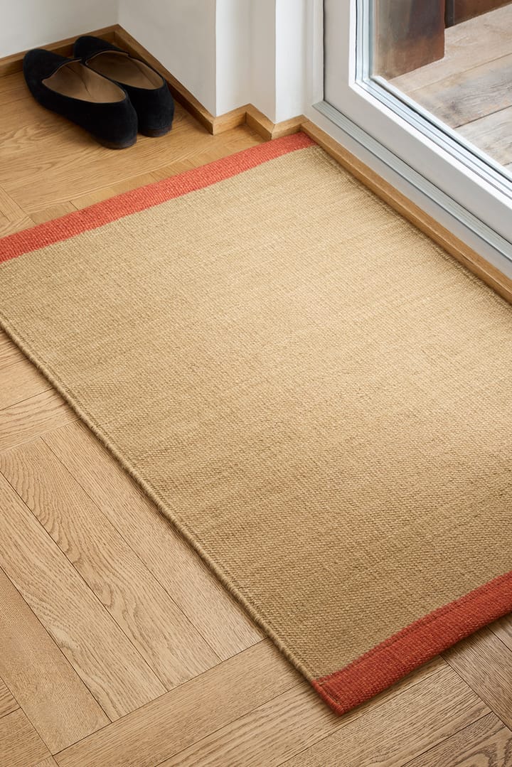 Traceable Tarun wycieraczka do drzwi 60x90 cm, Beige-Rust Chhatwal & Jonsson