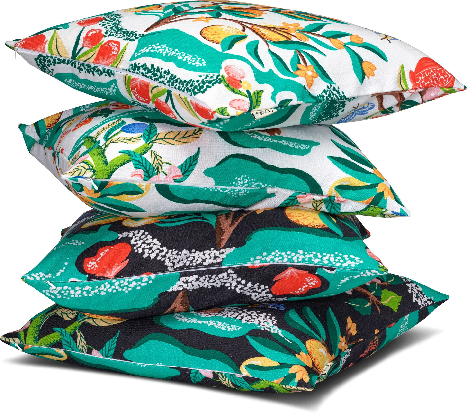 Botanical Cherry Poszewka na poduszkę 50x50 cm, White Classic Collection