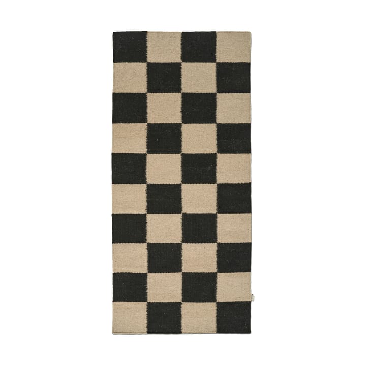 Chodnik Squares - Black-natural, 80x200 cm - Classic Collection