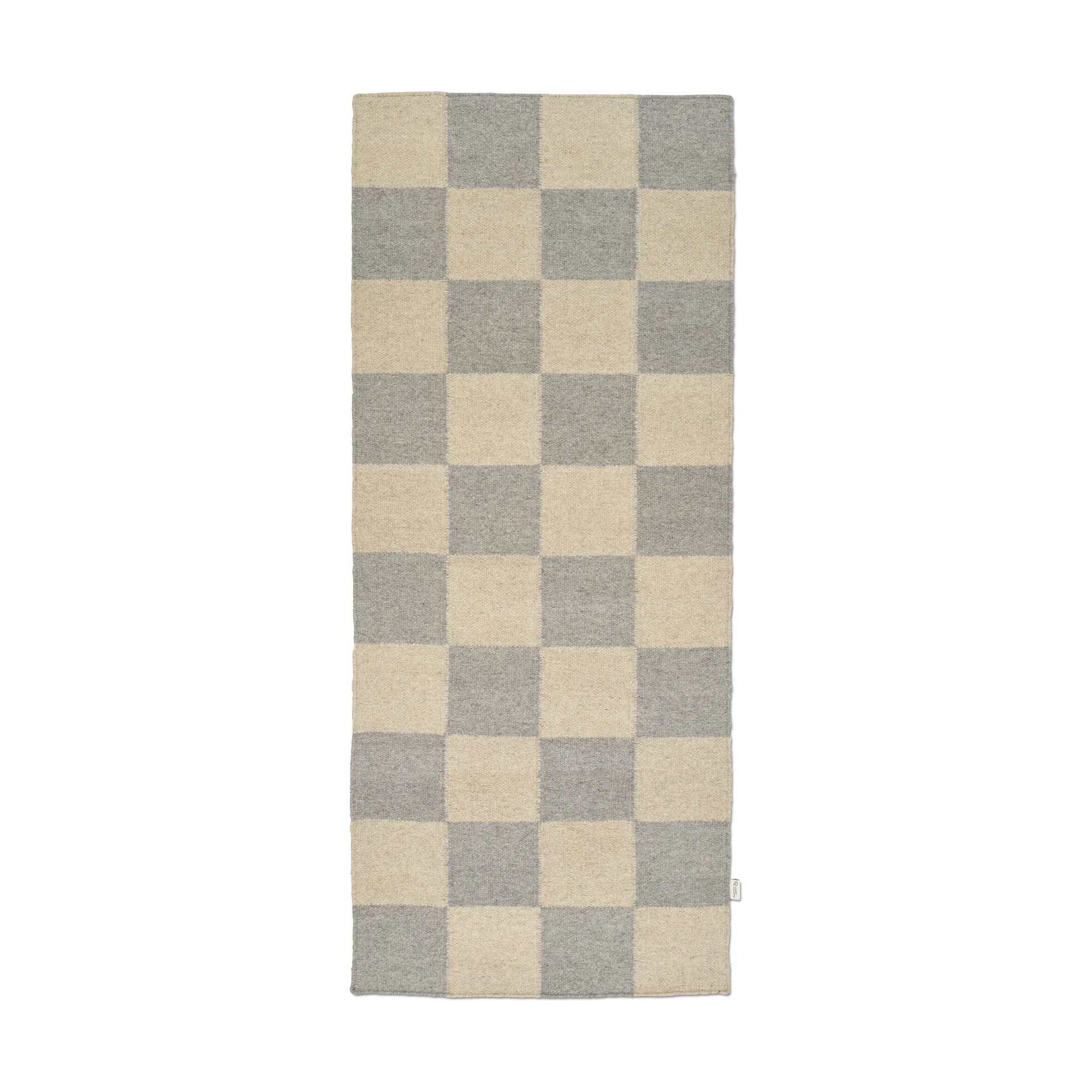 Chodnik Squares, Grey-natural, 80x200 cm Classic Collection